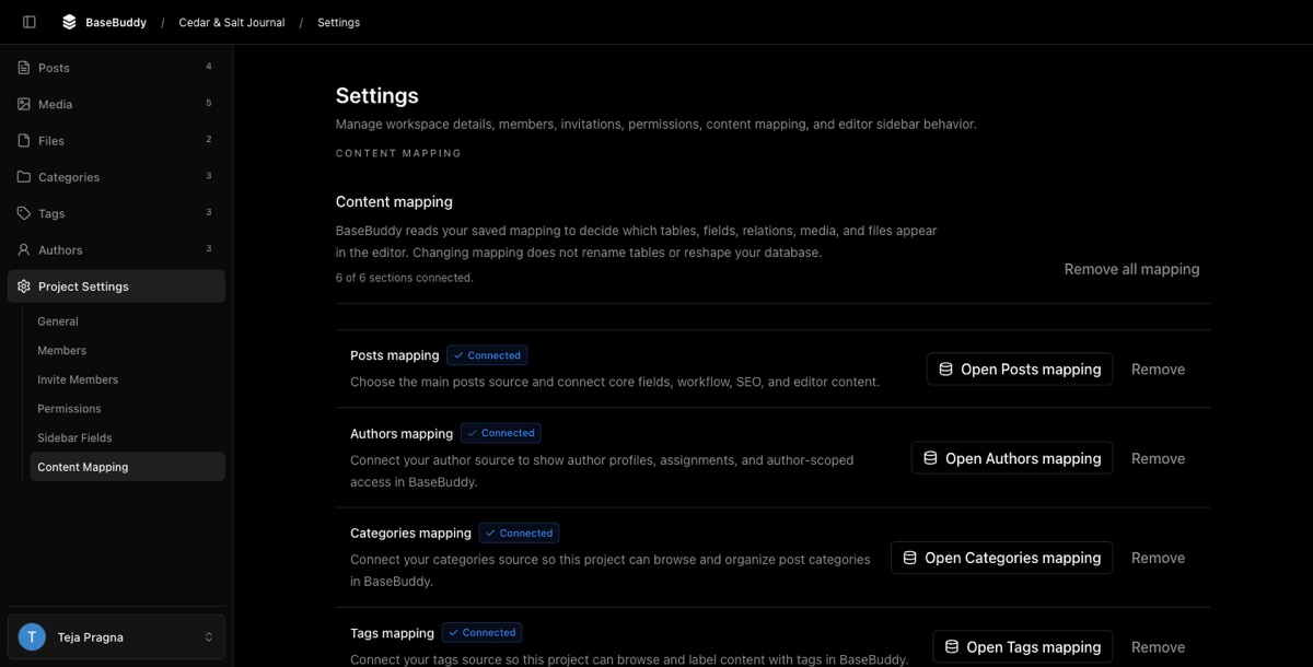 Map with your existing data screenshot